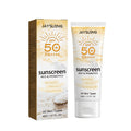 Jaysuing Probiotic Rice Organic Protective Cream, Face Body Non-greasy Outdoor UV Protection Cream