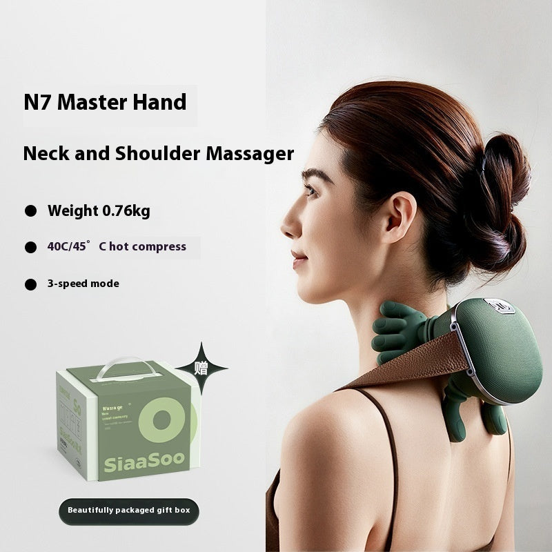 Electric Neck And Shoulder Muscle Massager Relax Pain Relief