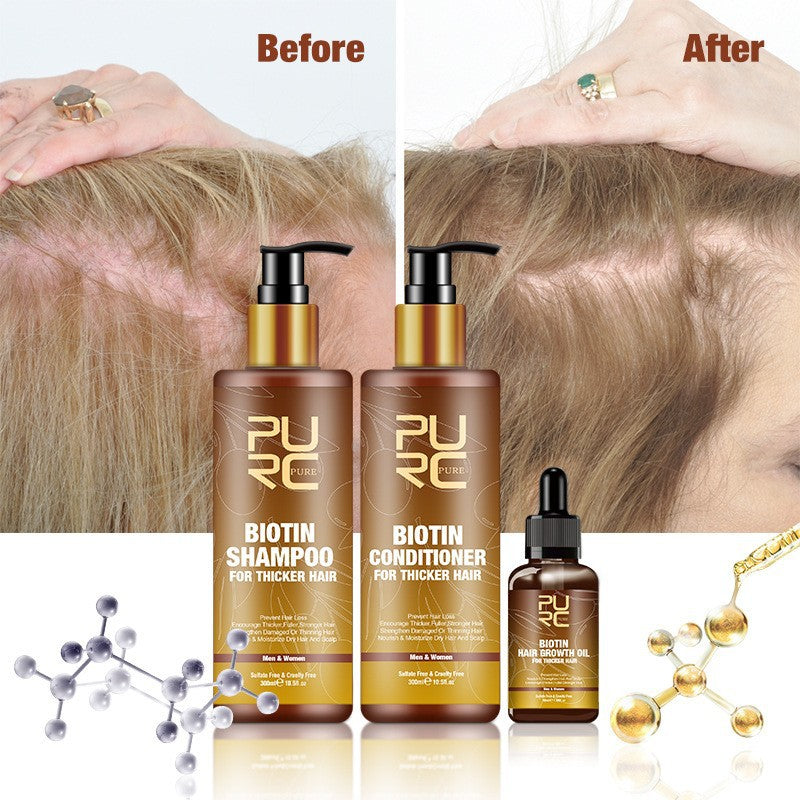 PURC Hair Care Ginger Biotin Oil