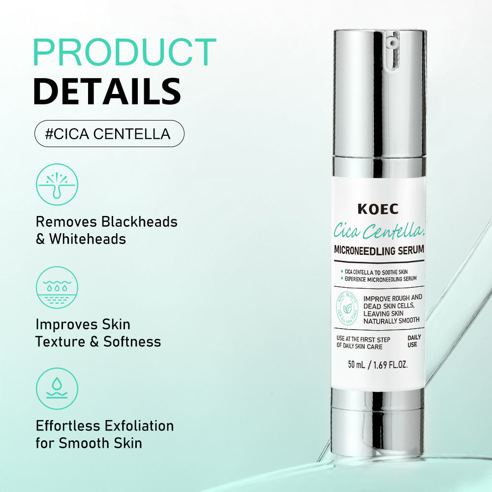 Centella Asiatica Microneedle Serum Soothes Hydrates And Moisturizes