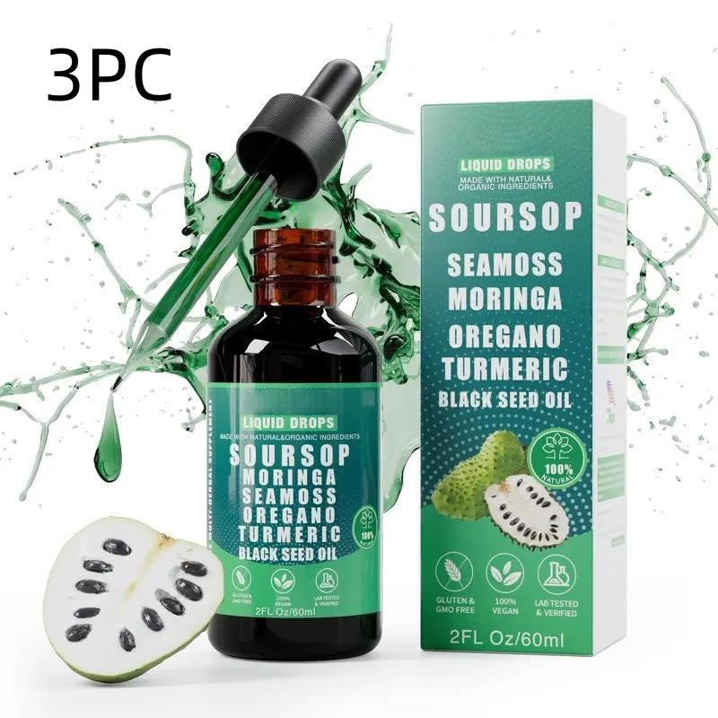 Oregano Oil Thymol Magnesium Chlorophyll Liquid Supplement Vitamin Drops