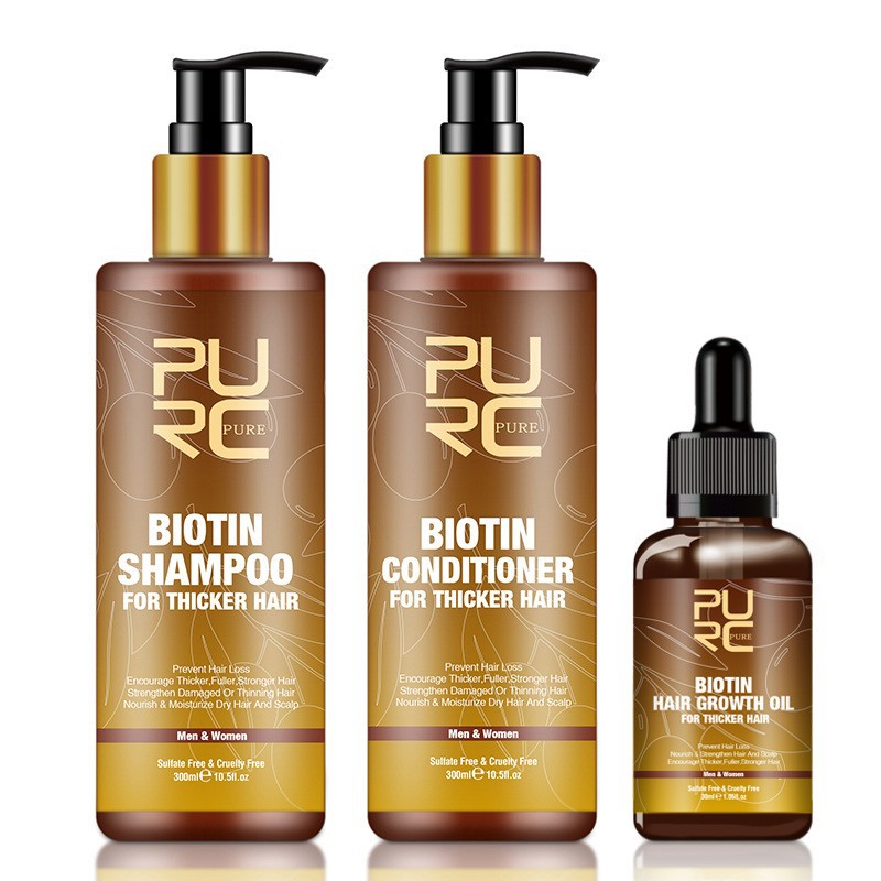 PURC Hair Care Ginger Biotin Oil